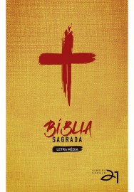 Bblia Almeida Sculo 21 capa dura - Cruz de Cristo com referncias cruzadas