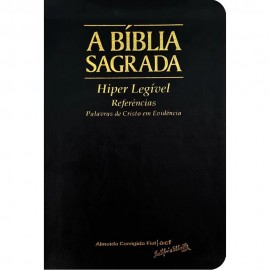 Biblia Hiper Legivel Luxo Preta