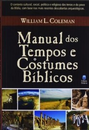 Manual dos tempos e costumes b�blicos Capa comum