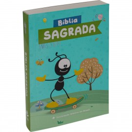 Bblia Sagrada - Smilinguido Brochura Azul