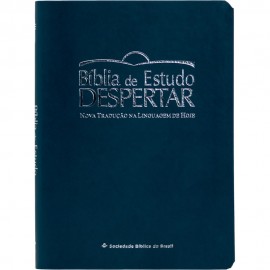 B�blia de Estudo Despertar NTLH Luxo Azul