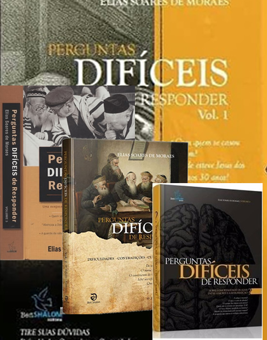 kit Perguntas Dificeis De Responder 4 volumes - Livraria Evangélica Shalom