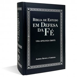 Bblia de Estudo em Defesa da F Grande Capa Dura