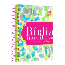 B�blia Interativa Estude, Medite e Anote - Modelo Origem - King James