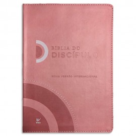 B�blia Do Disc�pulo Nvi Luxo Rosa