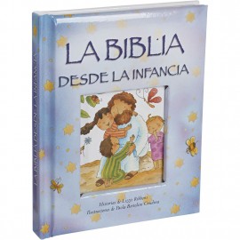 Cpia de La Biblia Desde la Infncia Espanhol Azul