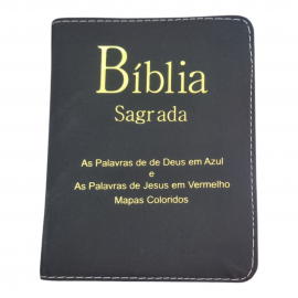 Biblia Tijolinho Pepel Economico Ziper cpp