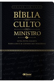Bblia Do Culto Do Ministro Preta -Extra Gigante Edio Limitada 