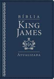 B�blia King James Slim RA Azul luxo