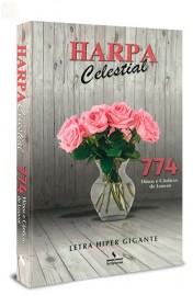 Harpa Brochura Grande Letra Hiper Gigante Com 774 Hino Flores