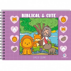 Biblical and Cute Violet - Para Colorir 