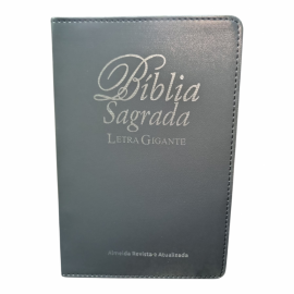 B�blia Letra Gigante Luxo Com Indice A.R.A  Almeida Revista e Atualizada