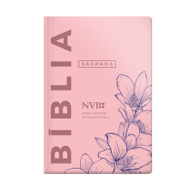 B�blia NVI Slim semi luxo PU - Nude