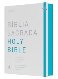 B�blia Sagrada Holy Biblie - Bil�ngue - Portugu�s e ingl�s - Peace