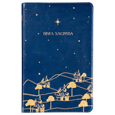 B�blia The Purpose Book  A21  Capa Couro Soft Azul