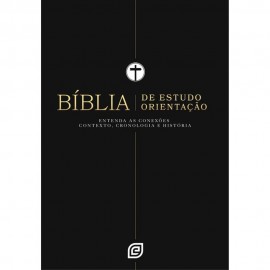 Bblia De Estudo Orientao -  Preta Nvi 2001 Com Indice