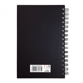 Harpa Avivada e Corinhos Jesus Preto Luxo Capa Dura Espiral