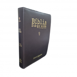 Biblia Letra Gigante Luxo Ntlh Ziper Com Indice Sbb