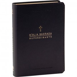 B�blia Luxo Supergigante NAA  Preta