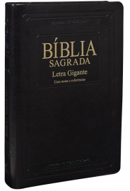 Bblia Sagrada Letra Gigante luxo preto