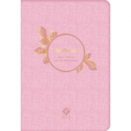 Biblia Sagrada Nvt - Luxo - Rosa