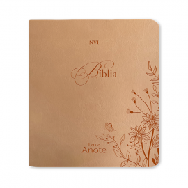 B�blia NVI � Leia e Anote � Luxo Rosa