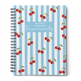 Planner Devocional Dos 4 Temperamentos Capa Dura Cereja