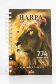 Harpa 774 Espiral Grande - Letra Hiper Gigante Leao Lado