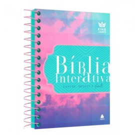 B�blia Interativa Estude, Medite e Anote - Modelo Firmamento - King James