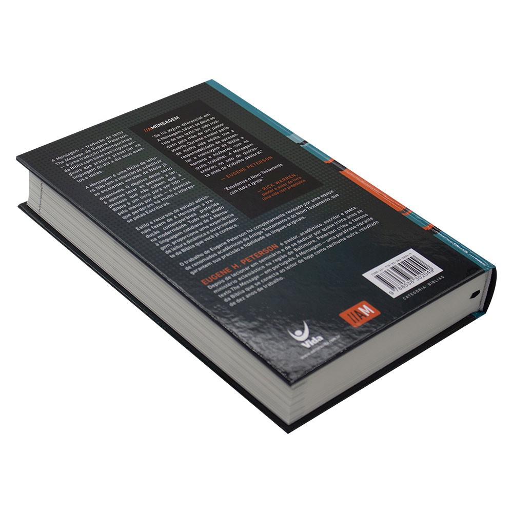 Bíblia a Mensagem - capa Dura (Em Portugues do Brasil): Eugene H. Peterson:  9788538302049: : Books