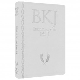 B�blia King James 1611 Ultra fina Ampliada Branca