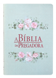 A Bblia da Pregadora Mdia RC Capa Flores Verde/Vermelha