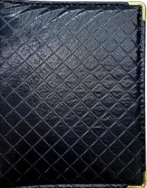 Pasta De Louvor N03 Preto Quadriculado  � A4