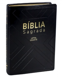 Biblia NAA Letra Gigante Com ndice Preta