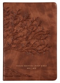 B�blia Bil�ngue NVI/NIV, Portugu�s/Ingl�s, Couro-soft, Caramelo, Leitura Perfeita