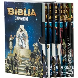 Biblia Kingstone Seis volumes box 6 volumes