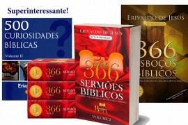 Kit 1 366 Serm�es vol 01 366 vol2  e 1 500 curiosidades vol2