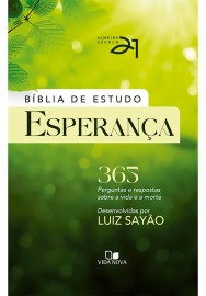 Biblia Esperanca Capa Dura - Verde luzes