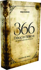 366 Esboos Bblicos - Pr. Erivaldo de Jesus Capa Dura