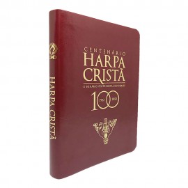 Harpa CPAD Centen�rio Especial Grande Luxo Vinho